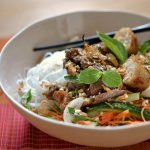 Vietnam cuisine bo-bun