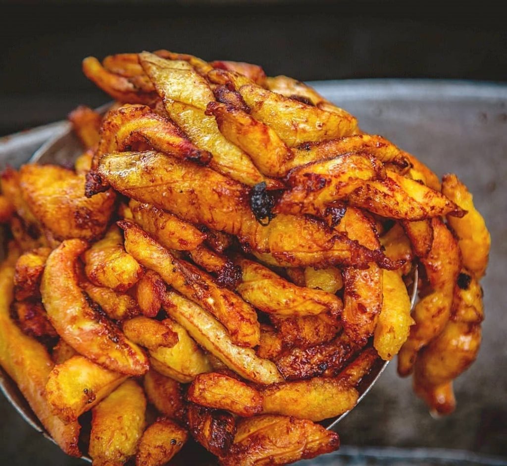 Côte d'Ivoire banane plantain alloco frites