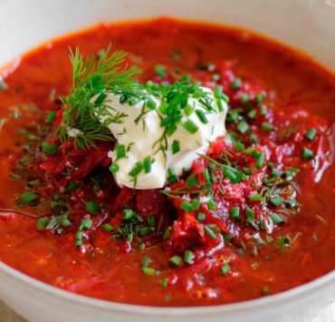 Russie bortsch soupe aux choux