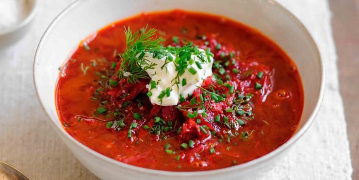 Russie bortsch soupe aux choux