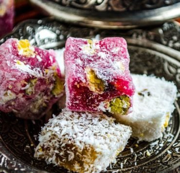 loukoums turcs - dessert - cuisine du monde