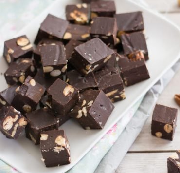 Fudge au chocolat et noisettes-Dessert-confiserie américaine-