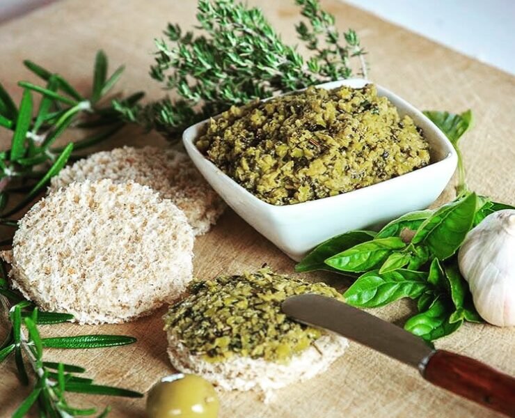 tapenade verte sans anchois