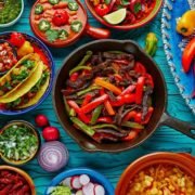 cuisine mexicaine - piment - cuisine de voyage - fajitas - enchiladas- nachos- tortillas
