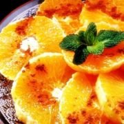 Oranges à la cannelle-Dessert marocain