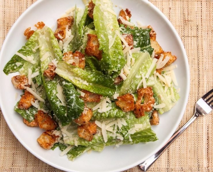 Salade César- Caesar salad américaine
