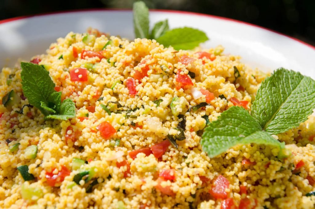 Taboulé Libanais semoule salade
