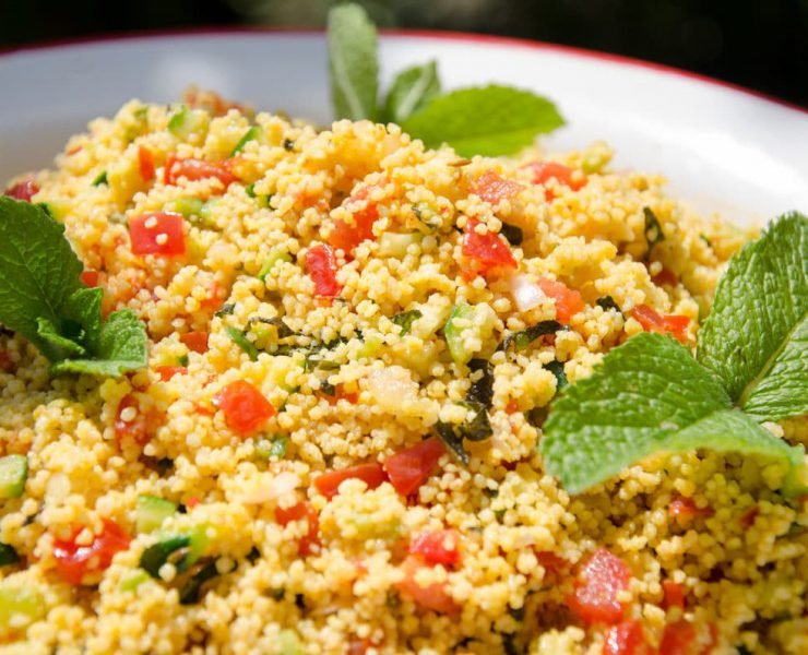 Taboulé Libanais semoule salade
