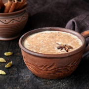 healthy chai latte