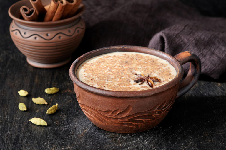Healthy Indian Chai Latte – Spiced Milk Tea