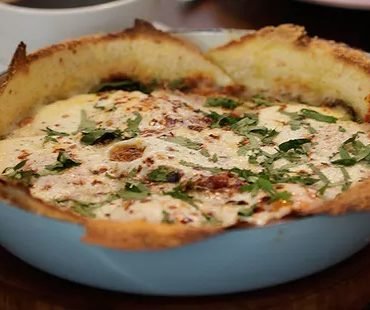 Oeufs en gratin de tortillas