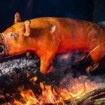 porc rôti portugais - cochon braisé