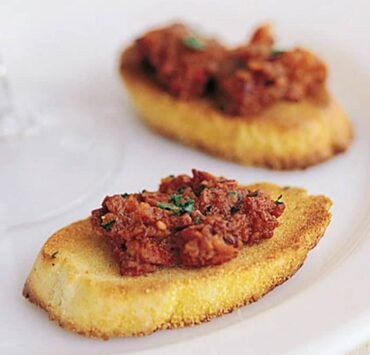tapenade de tomates séchées et basilic