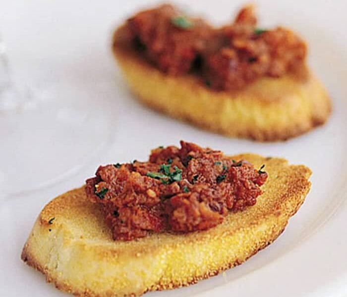 tapenade de tomates séchées et basilic