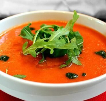 Gaspacho aux tomates cerises