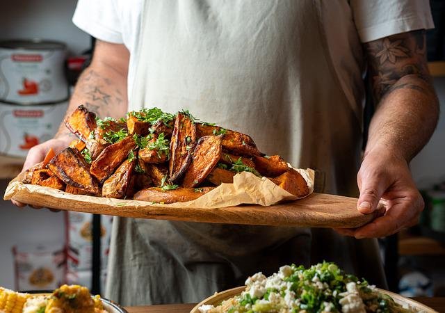 Sweet Potatoes with Lemon Butter