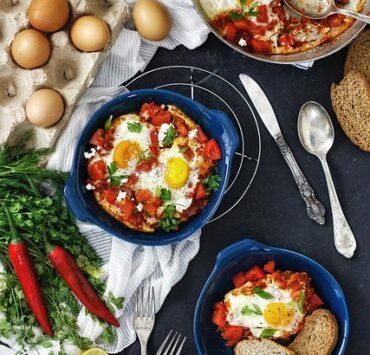 Œufs cocotte au foie gras