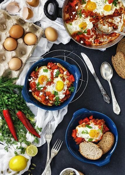 Œufs cocotte au foie gras