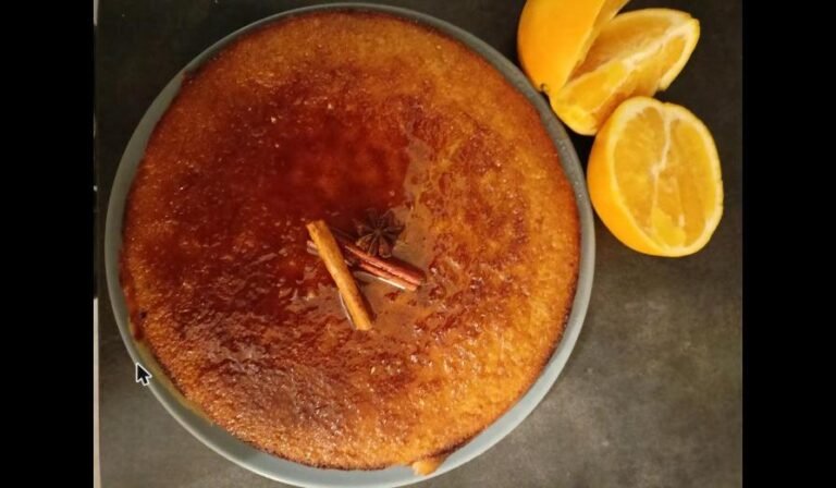 Tunisian Orange Cake (Gâteau Tunisien à l’Orange)